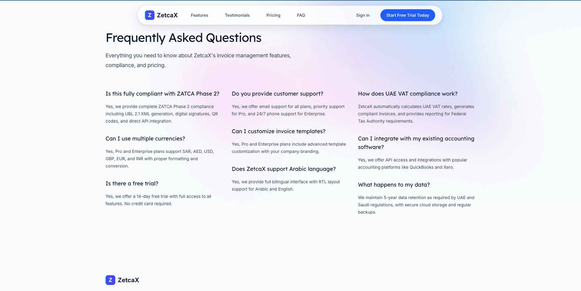 ZatcaX – Invoicing SaaS Platform screenshot 4